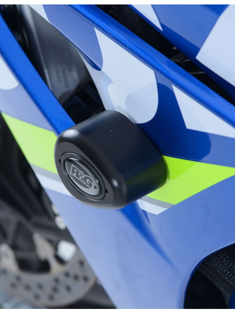 Crash pady Aero R&G (wersja race) do Suzuki GSX-R1000 (17-22)/ R (17-24) czarne