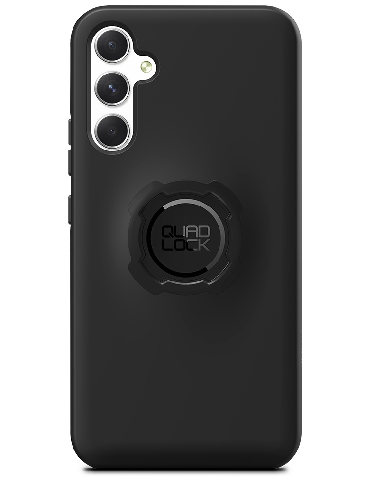 Zestaw rowerowy: etui na telefon Samsung Galaxy A34 + wodoodporny pokrowiec + mocowanie Quad Lock
