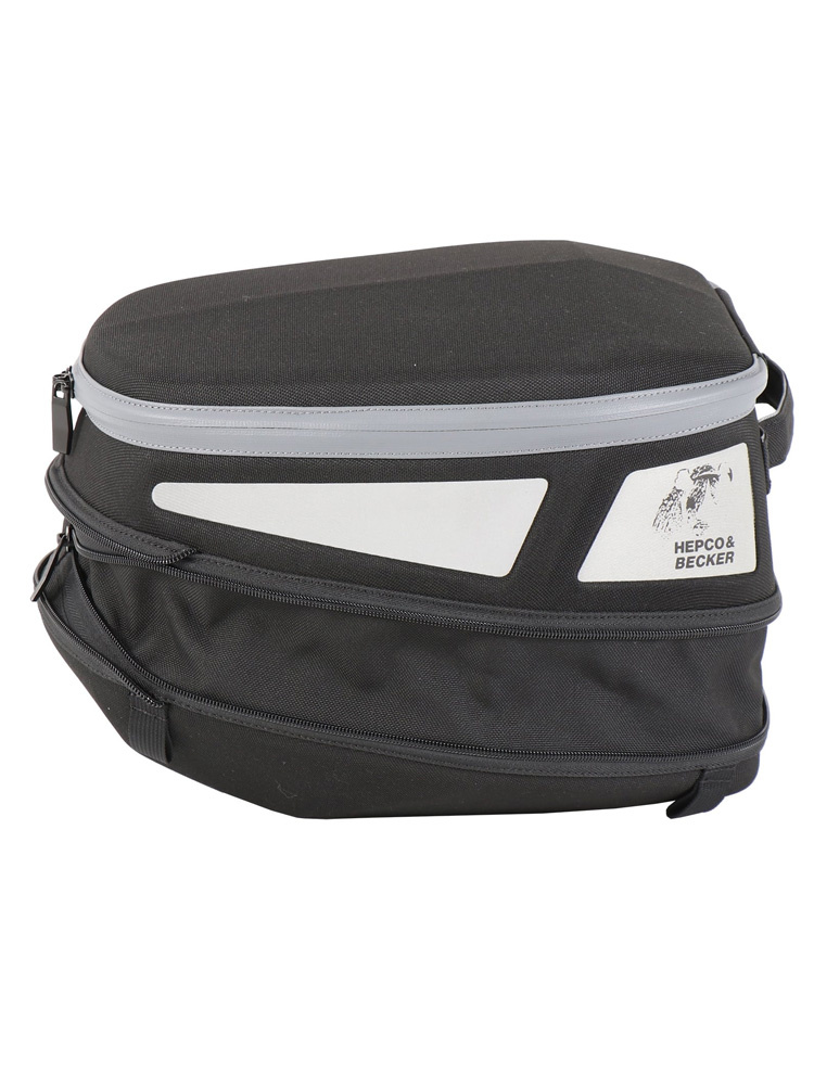 Torba na tył Hepco&Becker Royster Sport czarno-szara (mocowanie Basic w zestawie)