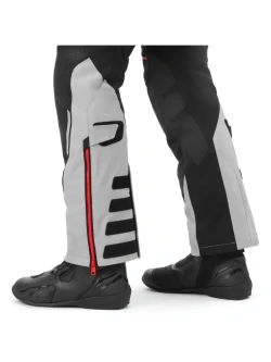 Spodnie motocyklowe tekstylne Shima Hero 3.0 szaro-czerwone