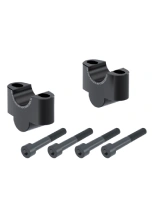 Podwyższenie kierownicy Hepco&Becker Honda CB 750 Hornet (23-) [25 mm w górę] czarne