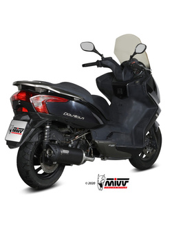 Pełny układ wydechowy (Mover) MIVV do Kymco Downtown 125 (09-16) czarny
