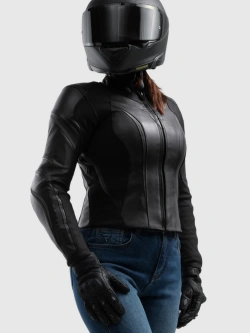 Kurtka motocyklowa damska skórzana Rebelhorn Diva ST czarna