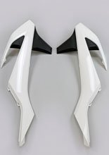 Osłony chłodnicy UFO do KTM SX / EXC / SX-F / EXC-F (16-19) biało-czarne