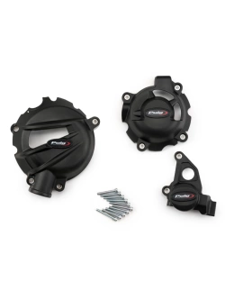 Pokrywy dekli silnika PUIG BMW M 1000 R(23-)/ RR (21-)/ S 1000 R (21-)/ RR (19-) czarne