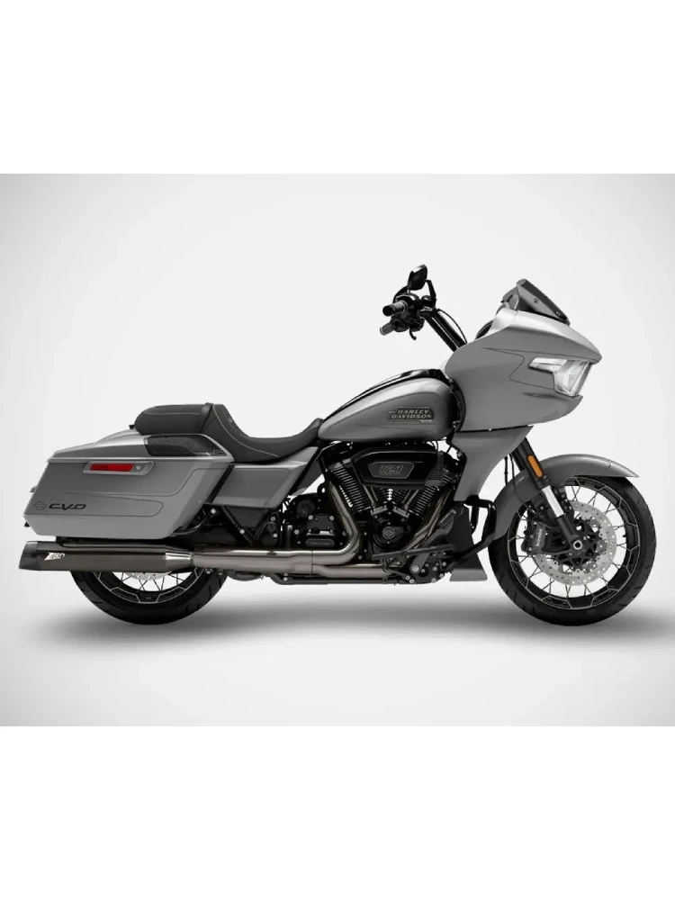 Tłumik motocyklowy Zard Touring Slip-On E5 Harley Davidson (wybrane modele) czarny