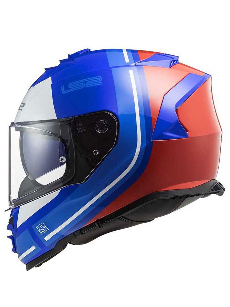 Kask integralny LS2 FF800 Storm Slant niebiesko-czerwony