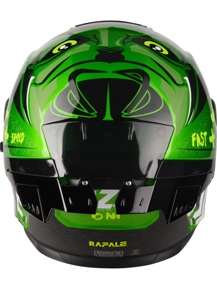 Kask integralny Lazer Rafale SR Oni zielony