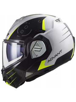 Kask szczękowy LS2 FF906 Advant Codex biało-czarny