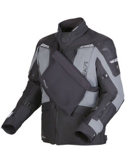 Kurtka motocyklowa tekstylna Modeka Hydron czarno-szara