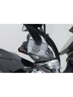Zestaw podwyższający kierownicę SW-MOTECH BMW R 1300 GS ABS (24-)/ Adventure (24-) srebrny