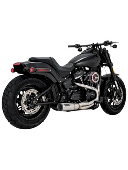 Pełny układ wydechowy Vance & Hines Hi-Output do wybranych modeli Harleya Davidsona Szczotkowana Stal