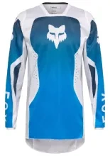 Bluza enduro Fox 180 Shield biało-niebieska