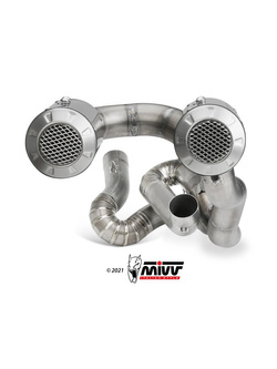 Pełny układ wydechowy (MK3) MIVV do Ducati Panigale V4 (18-22) carbon