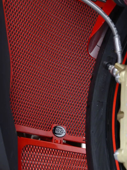 Osłona chłodnicy R&G aluminiowa do BMW S1000R (17-20) czerwona