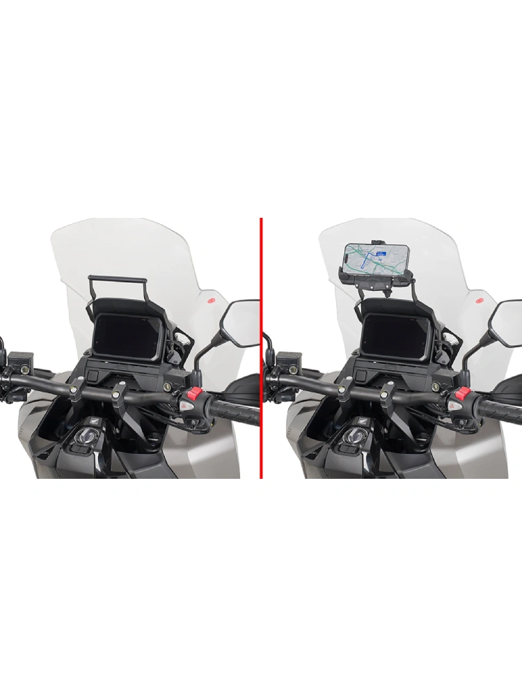 Poprzeczka GIVI do montażu uchwytu na smartfon/GPS Honda ADV 350 (25-)