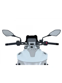 Szyba motocyklowa WRS Sport Aprilia Tuono 457 (25-) czarna matowa