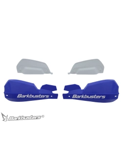 Osłony dłoni Barkbusters VPS z regulowanymi deflektorami, niebieskie + zestaw montażowy Ducati Multistrada V4 / V4S / V4S Sport (21-)