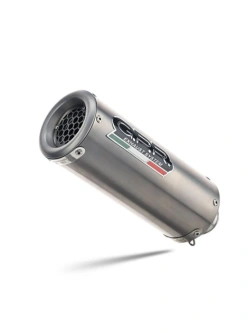 Tłumik motocyklowy G.P.R M3 Titanium Natural CF Moto 650 GT (25) [z homologacją]