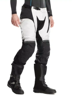 Spodnie motocyklowe tekstylne Dainese Super Adventure Absoluteshell czarno-szaro-czerwone