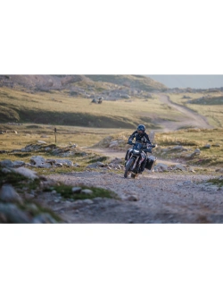 Kurtka motocyklowa tekstylna Klim Carlsbad niebiesko-czerwona