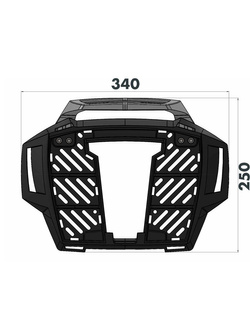 Stelaż AluRack Hepco&Becker Yamaha TMAX 530 / SX / DX (18-19)