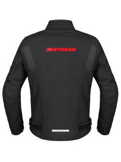 Kurtka motocyklowa tekstylna Spidi Corsa Tex czarno-czerwona