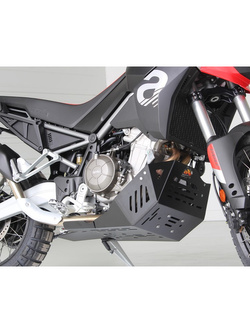 Płyta pod silnik AXP Racing Adventure do Aprilia Tuareg 660 (20-25) z osłoną podnośnika czarna 