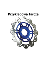Tarcza Hamulcowa EBC VR662BLU VEE ROTOR niebieska na przód. Średnica 310mm.