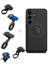 Zestaw rowerowy: etui MAG na telefon Samsung Galaxy S25FE (magnetyczne) + mocowanie Quad Lock