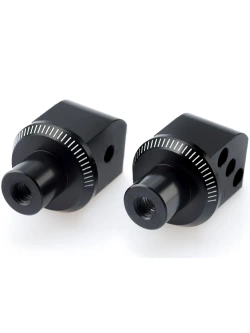 Mocowanie sportowych podnóżków PUIG do Kawasaki ER-6F / ER-6N / Ninja 400/650/H2SX/1000 / Versys 650/1000 / Z 650/750/R/800/E/900/1000/SX/R / ZX-6R/636/10R/RR/R SE / ZZR 1400/ZX-14R (pasażera)