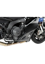 Pokrywy dekli silnika PUIG Yamaha MT-09/SP (21-)/MT-09 Y-AMT/XSR900 GP (24-)/XSR900 (22-)/YZF-R9 (25-) czarne