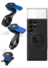 Zestaw rowerowy: etui na telefon Samsung Galaxy S22 Ultra + wodoodporny pokrowiec + mocowanie Quad Lock