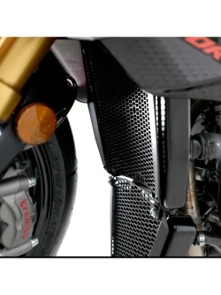 Osłona chłodnicy R&G Racing Aprilia Tuono V4 1100/ Factory (25-) czarna