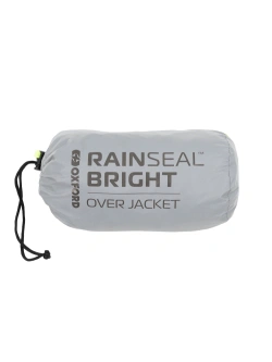 Kurtka przeciwdeszczowa motocyklowa Oxford Rainseal Bright Over szaro-czarna