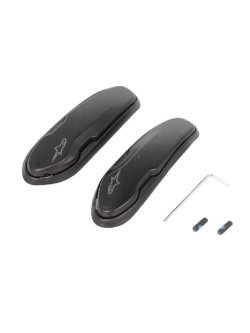 Slidery do butów Alpinestars New Supertech R aluminiowe, czarne