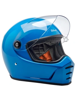 Kask integralny Biltwell Lane Splitter Solid niebieski