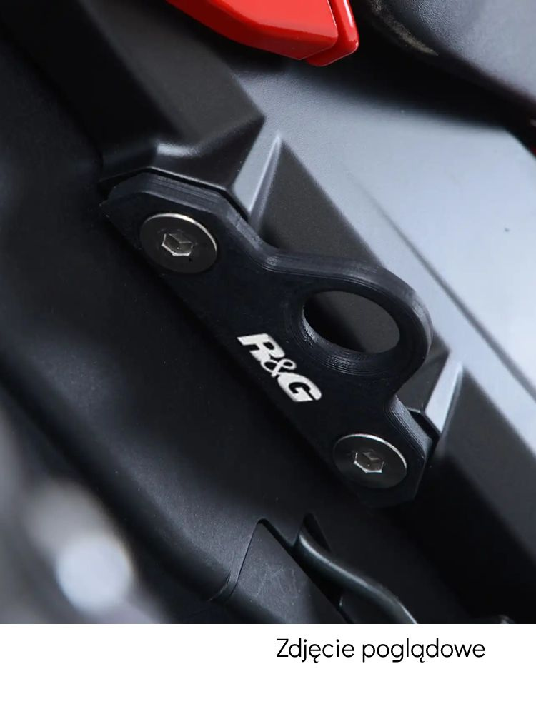 Uchwyty na pasy transportowe R&G do Honda CBR 1000 RR (17-19) złote
