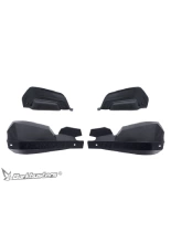 Osłony dłoni Barkbusters VPS z regulowanymi deflektorami, czarne + zestaw montażowy Yamaha MT-07 (13-20)/ MT-07 LA (14-20)