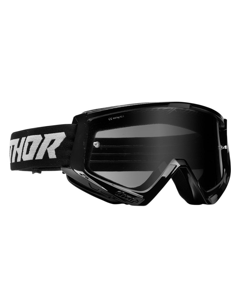Gogle motocyklowe Thor Combat Racer Sand czarno-szare
