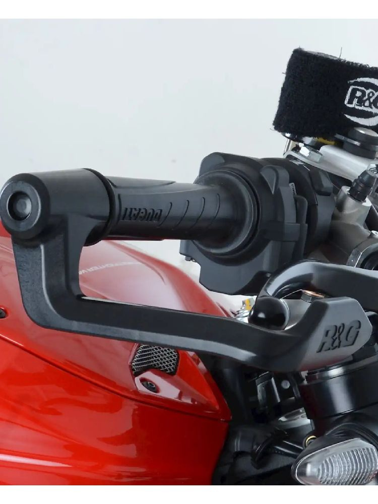 Osłona dźwigni hamulca R&G do Triumpha Speed Triple 1200 RR (22-) czarna