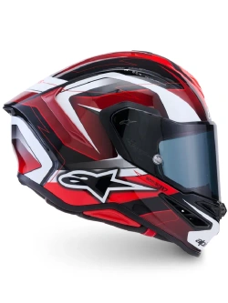 Kask integralny Alpinestars S-R7 Kinetis czarno-czerwono-biały