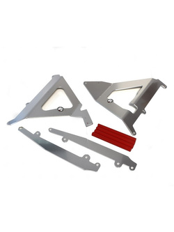 Wzmocnienie chłodnicy AXP Racing do Beta 250 Xtrainer, 300 Xtrainer (23-25) czerwone