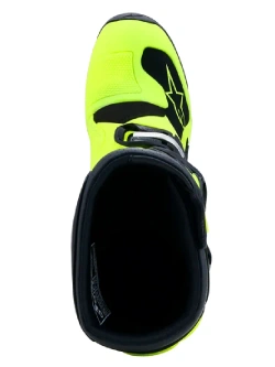 Buty enduro dziecięce Alpinestars MX Tech 7S czarno-żółte-fluo