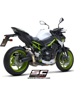 Tłumik Slip-On CR-T SC-Project włókno węglowe do Kawasaki Z 900 (20-21) bez osłony z włókna węglowego