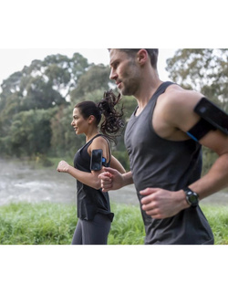 Zestaw do biegania: etui MAG na telefon iPhone 17e (magnetyczne) + opaska sportowa Quad Lock