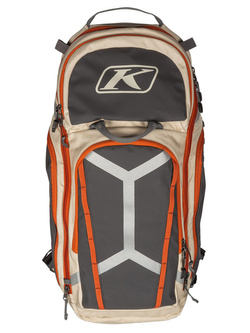 Plecak motocyklowy Klim Arsenal 30 brązowo-pomarańczowy