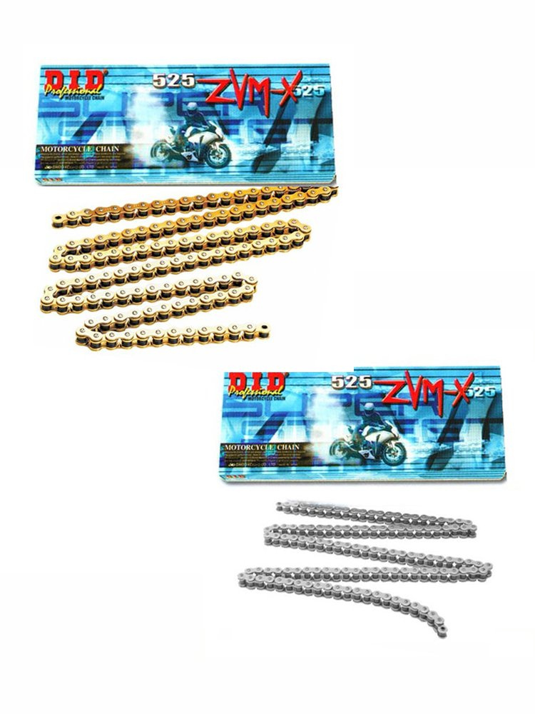 Łańcuch napędowy D.I.D. 525 ZVM-X SUPER STREET X-Ring hiper wzmocniony [112 ogniw]