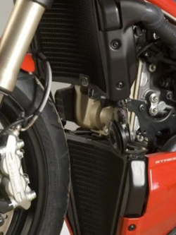 Osłona chłodnicy R&G Racing Ducati 848 Streetfighter (12-15) aluminiowa