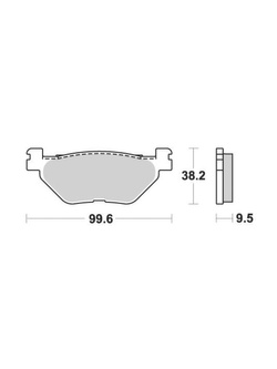 KLOCKI HAMULCOWE SBS 769 LS